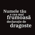 Copertă produs Numele tău e cea mai frumoasă declarație de dragoste - gallery small 