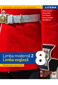 Copertă produs Manual. Limba modernă 2 engleză. Clasa a VIII-a