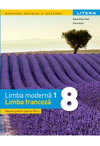 Copertă produs Manual. Limba modernă 1 franceză. Clasa a VIII-a