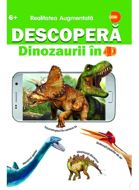 Copertă produs Descoperă dinozaurii &icirc;n 4D - gallery big 1