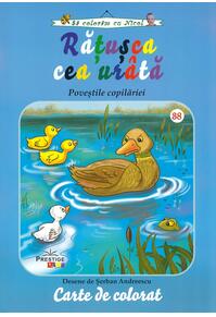 Copertă produs Rățușca cea urâtă. Carte de colorat