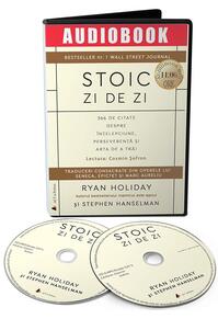 Copertă produs Stoic zi de zi. 366 de citate despre &icirc;nțelepciune, perseverență și arta de a trăi (audiobook)