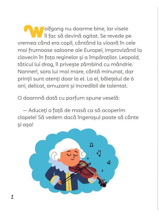 Copertă produs Povestea mea de seară. Mozart și destinul lui de geniu - gallery big 2