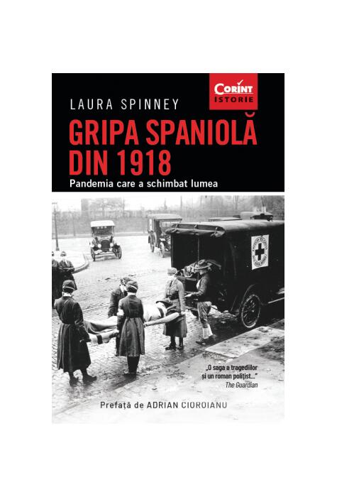 Copertă produs Gripa spaniolă din 1918. Pandemia care a schimbat lumea