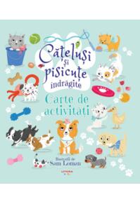 Copertă produs Cățeluși și pisicuțe &icirc;ndrăgite. Carte de activități
