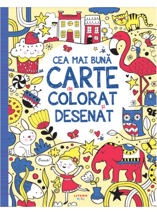 Copertă produs Cea mai bună carte de colorat și desenat - gallery big 1