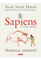 Copertă produs Sapiens. O istorie grafică (Vol. 1) Nașterea omenirii