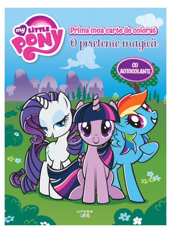 Copertă produs My Little Pony. O prietenie magică. Prima mea carte de colorat - gallery big 1