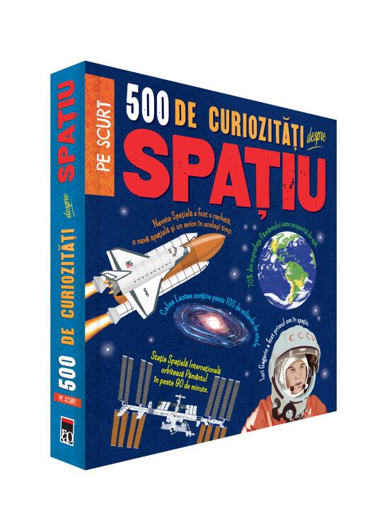 Copertă produs 500 de curiozități despre spațiu - gallery big 1