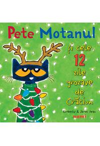 Copertă produs Pete Motanul și cele douăsprezece zile grozave de Crăciun