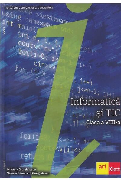 Informatică și TIC. Manual clasa a VIII-a