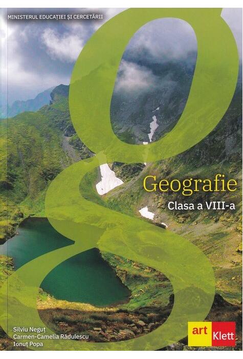 Copertă produs Geografie. Manual clasa a VIII-a