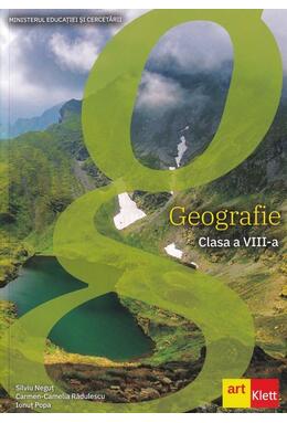 Copertă produs Geografie. Manual clasa a VIII-a