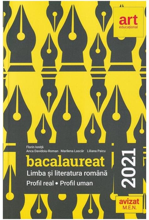Copertă produs Bacalaureat 2021. Limba și literatura rom&acirc;nă. Profil Real. Profil Uman