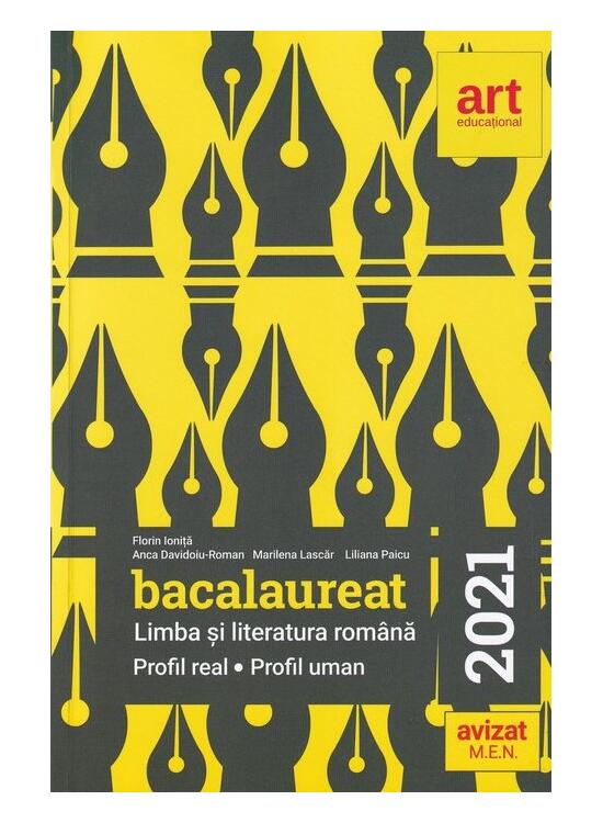 Copertă produs Bacalaureat 2021. Limba și literatura rom&acirc;nă. Profil Real. Profil Uman - gallery big 1