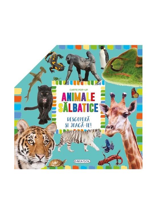 Copertă produs Animale sălbatice. Carte pop-up. Descoperă și joacă-te! - gallery big 1