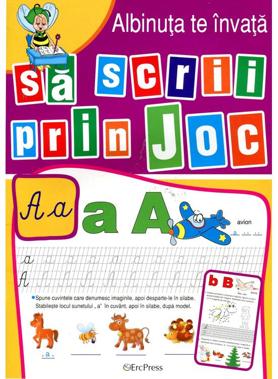 Copertă produs Albinuța te &icirc;nvață să scrii prin joc - gallery big 1