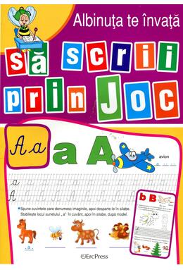 Copertă produs Albinuța te &icirc;nvață să scrii prin joc