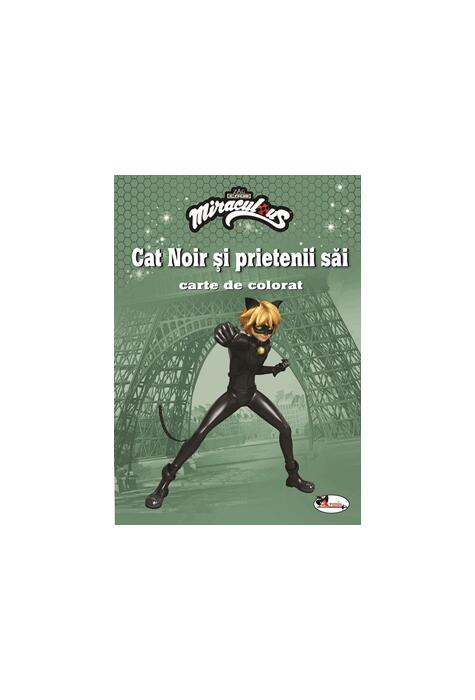 Copertă produs Cat Noir și prietenii săi. Carte de colorat