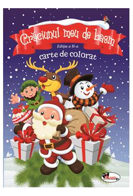 Copertă produs Crăciunul meu de basm. Carte de colorat