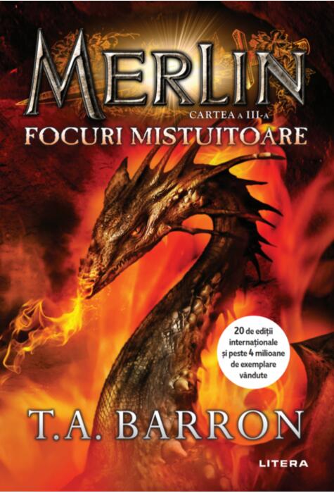 Copertă produs Merlin. Focuri mistuitoare (Cartea a III-a)