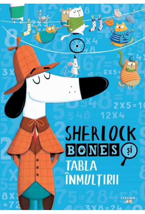 Copertă produs Sherlock Bones și tabla &icirc;nmulțirii