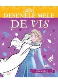Copertă produs Disney. Regatul de gheață II. Desenele mele de vis. Elsa și Anna