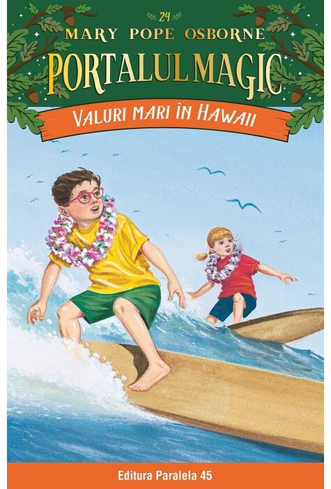 Copertă produs Portalul magic. Valuri mari &icirc;n Hawaii (Vol. 24)