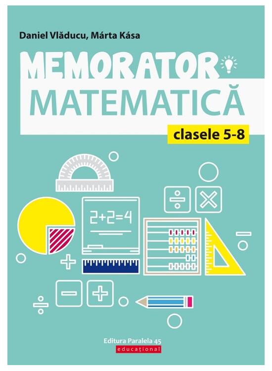 Copertă produs Memorator de matematică pentru clasele V-VIII - gallery big 1