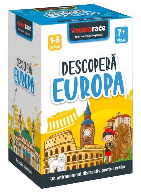 Copertă produs Memorace. Descoperă Europa - gallery big 1