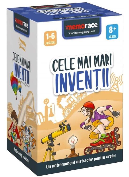 Copertă produs Memorace. Cele mai mari invenții - gallery big 1