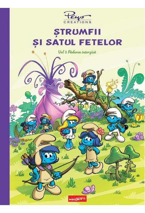 Copertă produs Pădurea interzisă. Ștrumfii și satul fetelor (Vol. 1)