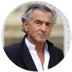 Fotografie autor Bernard-Henri L&eacute;vy