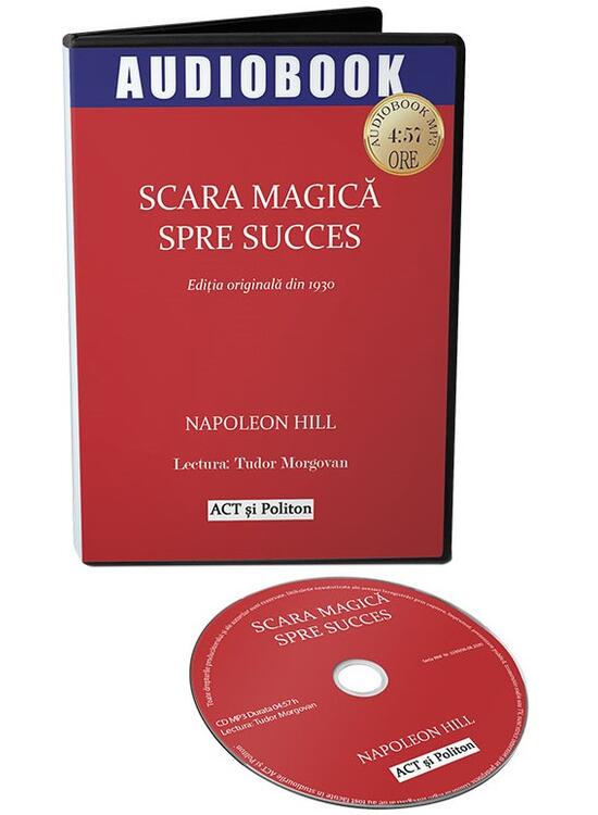 Copertă produs Scara magică spre succes (audiobook) - gallery big 1