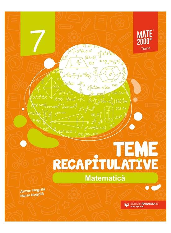 Copertă produs Matematică. Teme recapitulative. Clasa a VII-a - gallery big 1
