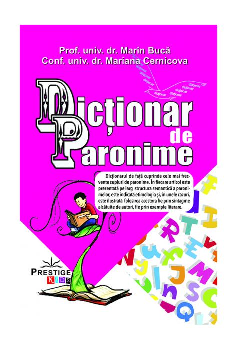 Copertă produs Dicționar de paronime