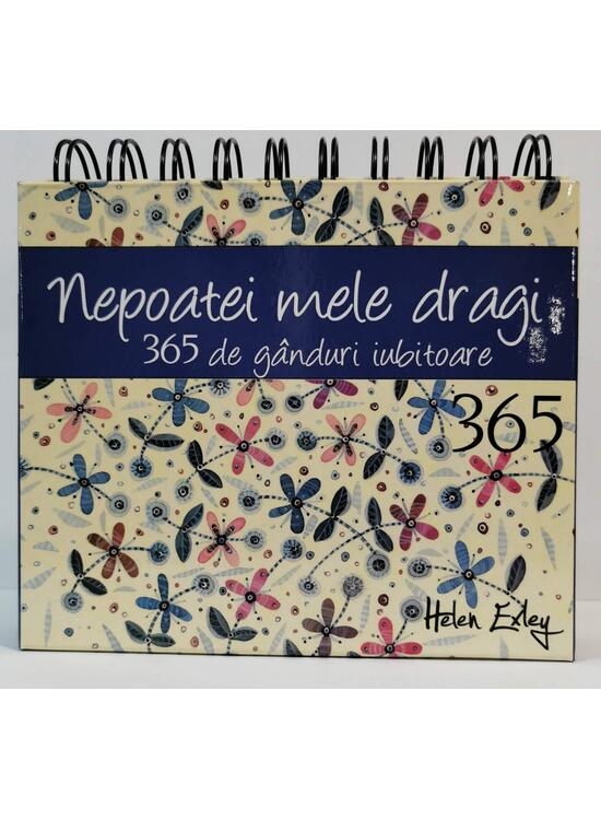 Copertă produs Calendar 365 de g&acirc;nduri iubitoare nepoatei mele dragi - gallery big 1