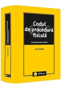 Copertă produs Codul de procedură fiscală. Comentariu pe articole