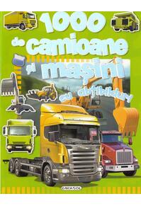 Copertă produs 1000 de camioane şi maşini cu abţibilduri