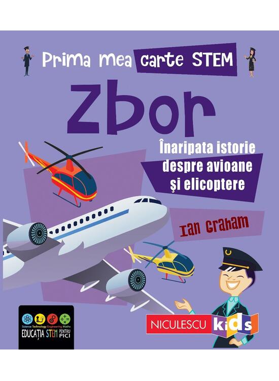 Copertă produs Zbor. Prima mea carte Stem - gallery big 1