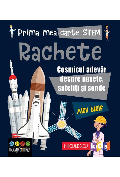 Copertă produs Rachete. Prima mea carte Stem