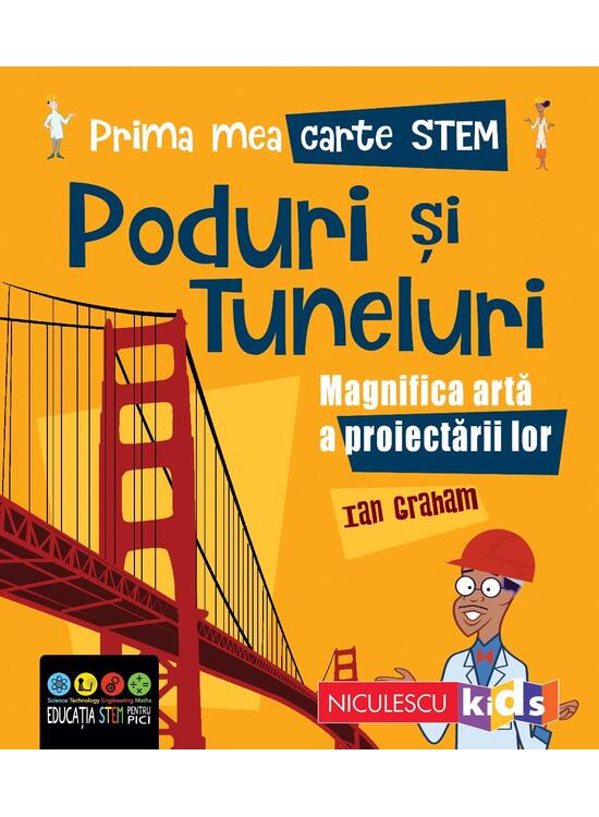 Copertă produs Poduri și tuneluri. Prima mea carte Stem - gallery big 1