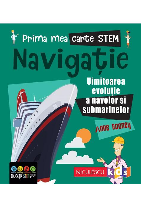 Copertă produs Navigație. Prima mea carte Stem