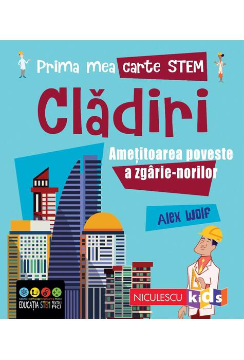 Copertă produs Clădiri. Prima mea carte Stem