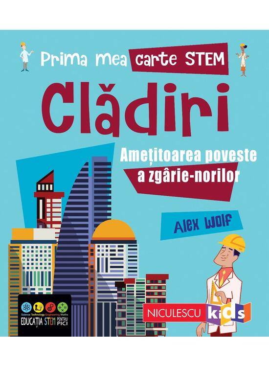 Copertă produs Clădiri. Prima mea carte Stem - gallery big 1