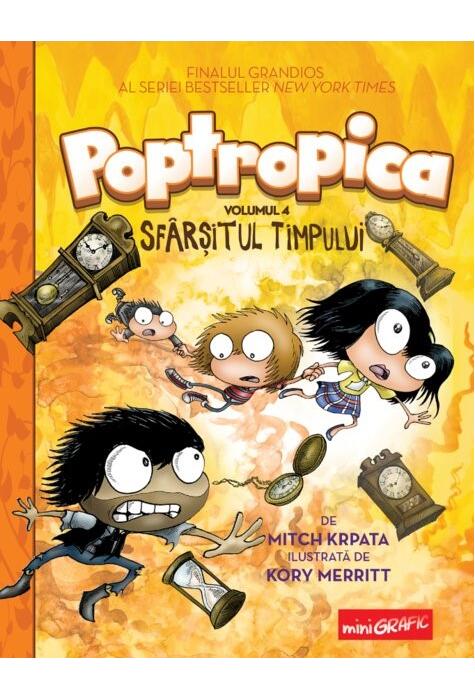 Copertă produs Sf&acirc;rșitul timpului. Poptropica (Vol. 4)