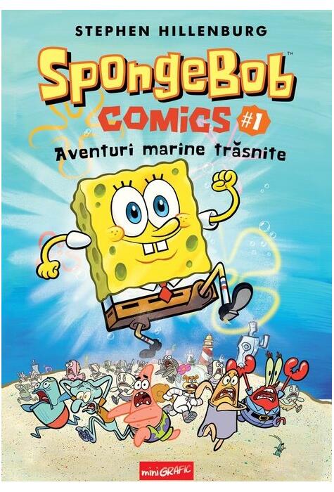 Copertă produs Aventuri marine trăsnite. SpongeBob Comics (Vol. 1)