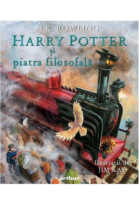 Copertă produs Harry Potter și piatra filosofală (Vol.1)