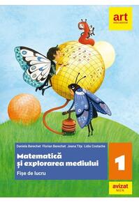Copertă produs Matematică și explorarea mediului. Fișe de lucru. Clasa I