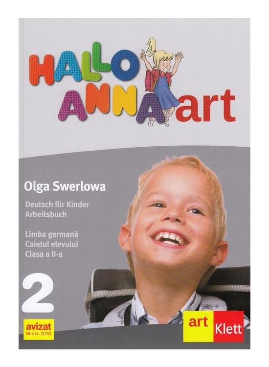 Copertă produs Hallo Anna. Limba Germană. Caietul elevului. Clasa a II-a - gallery big 1